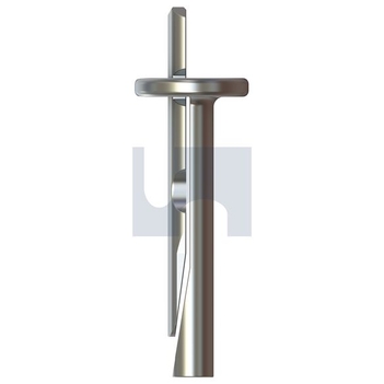 6.0 X 35mm Zinc Plated (RoHS Compliant) Finish H-IT Splice Wedge Mini Anchor Metric Hobson MHWMSZSM060035 Pack of 100