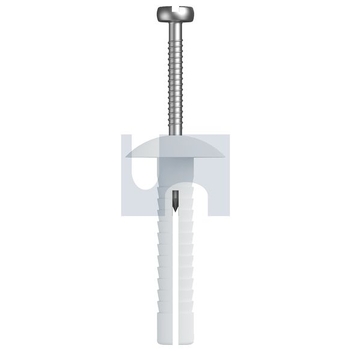 Nylon Natural Finish Nail In Anchor-Mushroom HD Metric Hobson
