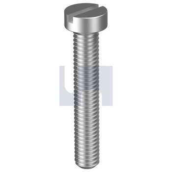 M3 X 12mm 304 Stainless Finish Metal Thread Cheese Slot Metric Hobson MS04ESM030012 Pack of 200