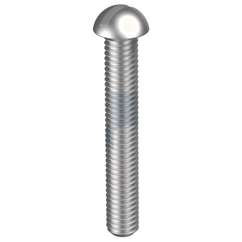 304 Stainless Finish Metal Thread Round Slot Hobson