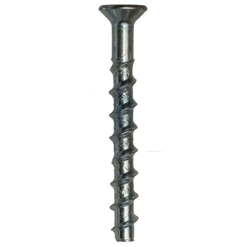 Zinc Plated (RoHS Compliant) Finish MCS-SK Concrete Screw With Countersunk Head Hobson