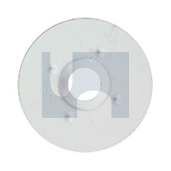 38 / 9.0mm Zinc Plated (RoHS Compliant) Finish MDB-M White Metal Disc Hobson MUMMDBMW1120875 Pack of 200