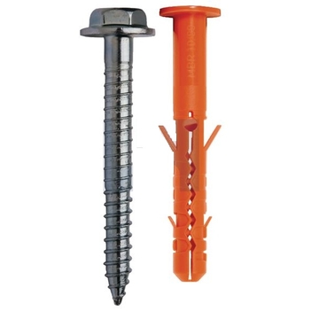 316 Stainless Finish MBRK-XTBR Frame Plug With Collar and Hex Screw Hobson