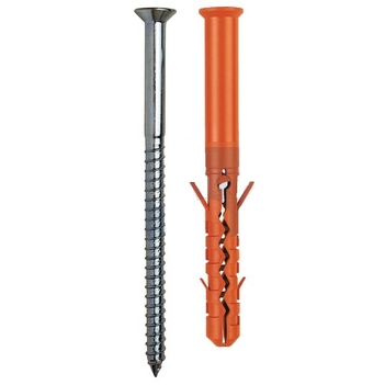 Zinc Plated (RoHS Compliant) Finish MBR-ST Nylon Frame Plug With Screw Hobson
