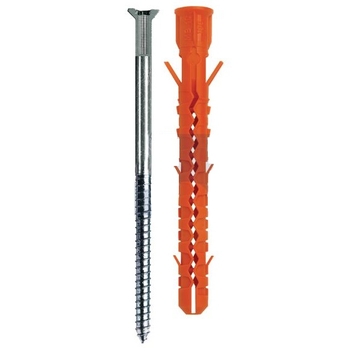 Zinc Plated (RoHS Compliant) Finish MB-SKM Nylon Frame Plug Include Screw With Head Hole Hobson