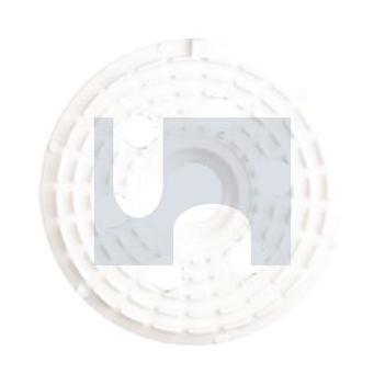Nylon Natural Finish MDB Nylon Disc White Hobson