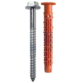 Zinc Plated (RoHS Compliant) Finish MQLK-STB Nylon Frame Plug Hex Screw Hobson