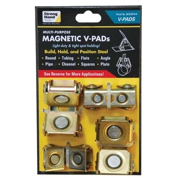 Strong Hand Tools Adjustable Magnetic V-Pads Kit MVDF44