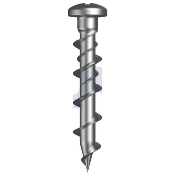 6.5 X 50mm Chrome Finish Wall Katt Universal Pan SQ Screw Thread Hobson MWKXCPQ65050 Pack of 100