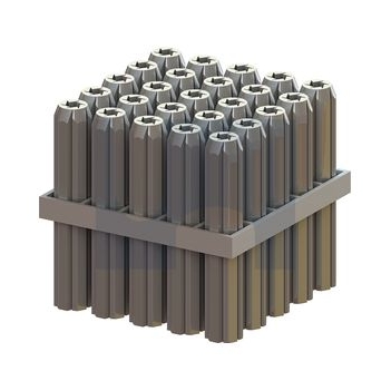 Polyethylene Finish Grey Wall Plug Tapered Point Hobson