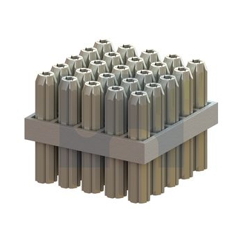 Polyethylene Finish White Wall Plug Tapered Point Hobson
