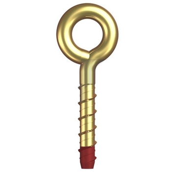 Zinc Yellow Passivate Finish XBolt - Eye Concrete Screw Hobson