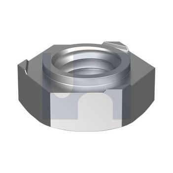304 Stainless Finish Hex Weld Nut Metric Hobson
