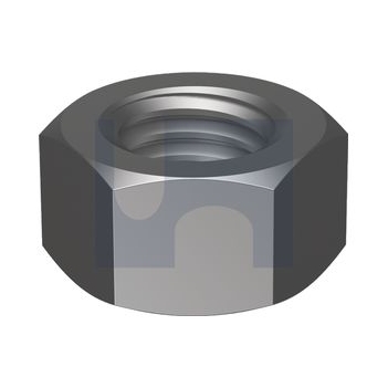 Plain Finish Hex Nut Grade 8 Imperial Hobson