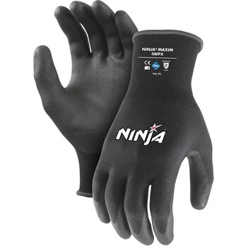 Black Ninja HPT GripX Glove Size Medium NIGRPXHPTBK000M