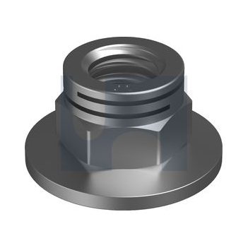 316 Stainless Finish ERM Dual Slot Self Lock Nut Metric Hobson