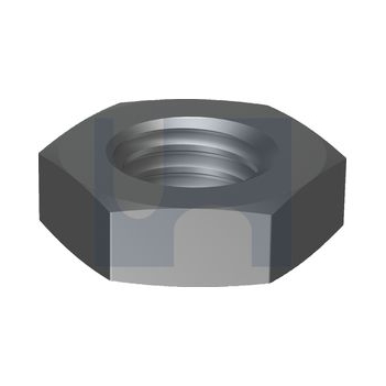 M5 Nickel Plated Finish Hex Thin Nut Brass Hobson NLBRNCM05 Pack of 200