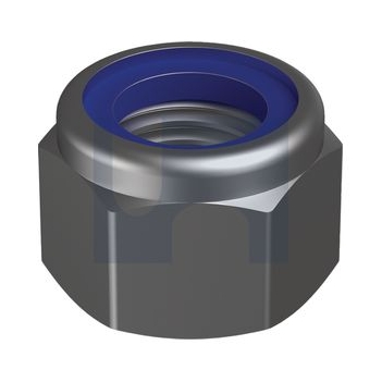 Zinc Plated (RoHS Compliant) Finish Nyloc Heavy Hex Nut Class 10 Metric Hobson