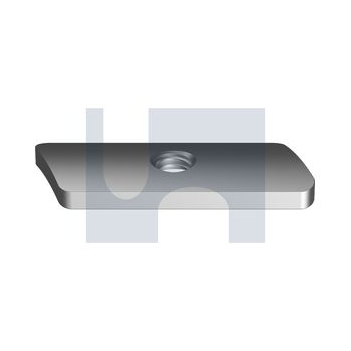 M6 Hot Dip Galvanised Finish Strut Channel Nut Narrow Metric Hobson NSMSGCNCM06 Pack of 100