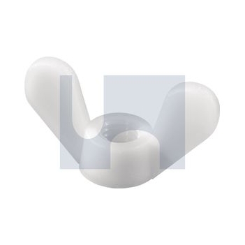 Nylon Natural Finish Wing Nut Imperial Hobson