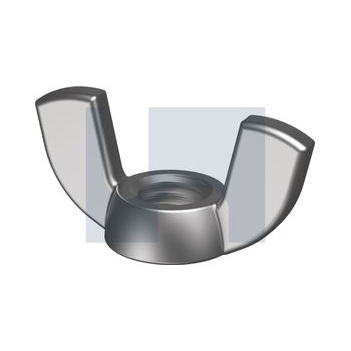 Zinc Plated (RoHS Compliant) Finish Wing Nut Mild Steel Metric Hobson
