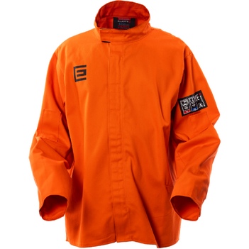 High Visibility Orange Welding Jacket Size MED Elliotts OPWJ30M