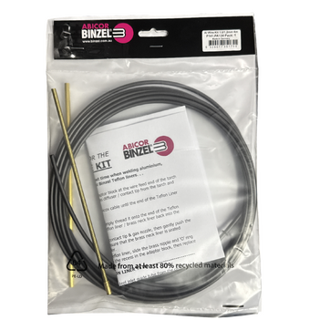 Al Wire Kit 1.0/1.2mm 4m Binzel P141.PA124