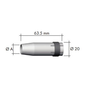 145.0128 Conical 10 MB24 Nozzle Pack:2