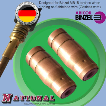 Protection Cap Plugged For Binzel MB15 Torches Binzel P145.D259 Pkt : 2