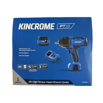 18V High-Torque Impact Wrench Combo Kincrome P23004 main image