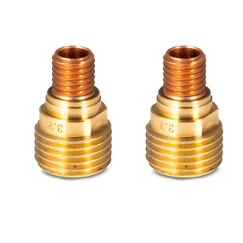 Tig Torch 2.4mm Gas Lens 9/20 Torch Unimig P45V44 Pack of 2