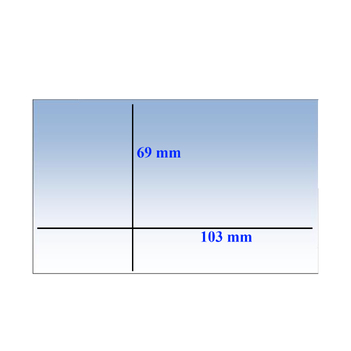 Inner Cover Lens 103 x 69mm Weldclass P7-CL10369-5 Pkt of 5