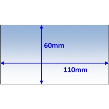 Clear Outer Lens for Kemppi Beta 60 & Others 110 X 60mm Weldclass P7-CL11060/10 PKT:10
