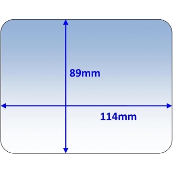 Clear Outer Lens 114 X 89mm for Cigweld Weldskill P7-CLCWS-10 PKT:10