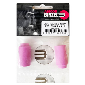 Cer Nozzle No.7 13N11 Abicor Binzel P701.0284 - Pack of 2