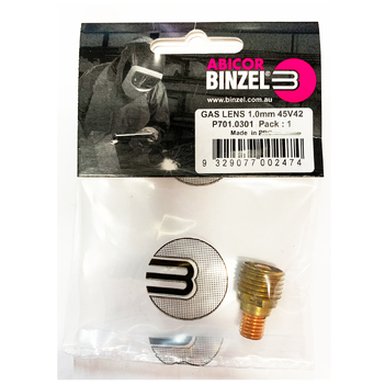Gas Lens 1.0mm 45V42 Binzel P701.0301