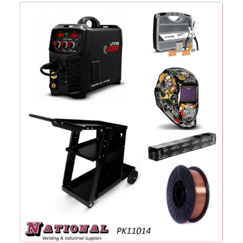 VIPER 185 MIG/TIG/STICK WELDER Bundle Unimig PK11014