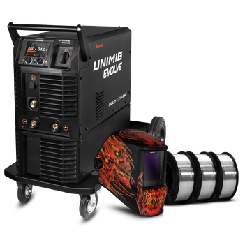 Evolve Multi 400 Pulse M350 Trolley Bundle Unimig PK11120
