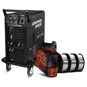 Evolve Multi 400 Pulse M580W Water-Cooled Trolley Bundle Unimig PK11121