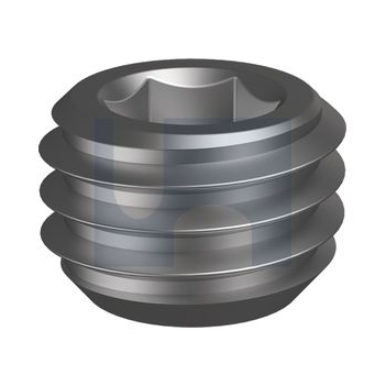 Plain Alloy Steel Finish Pressure Plug Hex Hobson