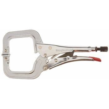 Plier Locking C-Clamp 165mm Length 56mm Opening Swivel Tip Stronghand Tools PR6S main image