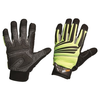 Cut 5 Hi-Vis Mechanics Gloves Large Pro Choice PTYC-L