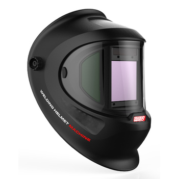 Welding Helmet Shiny Black With True Color Filter Q800D 