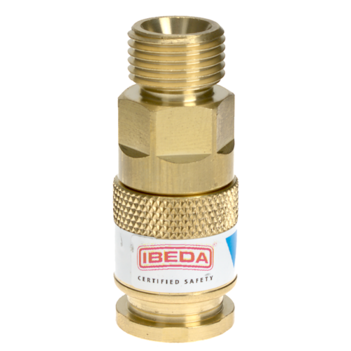 Oxygen Coupling Pin EN561 5/8-18 UNF-RH Male Tesuco QPODM5