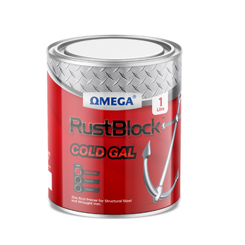 Cold galvanising primer Omega Rustblock 1 Litre 