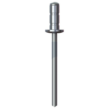 Plain Aluminium Finish Rivet Dome Head Multi-Grip Hobson