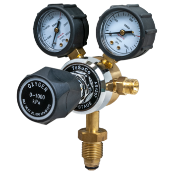 Regulator 1 Stage Bottom Entry Oxygen Type 10 Tesuco RC1BOX10