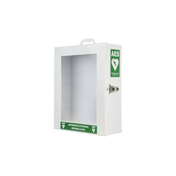 Steel Wall Defib Cabinet, Australian Resus Council Approved FastAid RDC100