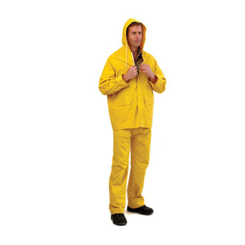 PRO Yellow PVC Rain Jacket