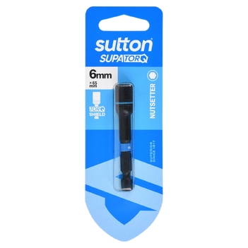 Nutsetter Bit S230 Supa TORQ Magnetic 6mm 65mm 1Pk Sutton Tools S230H01CF